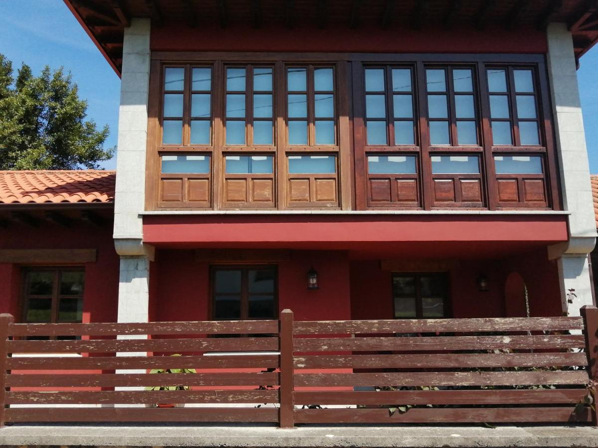 La Casa Roja Asturias Villa Hontoria Bagian luar foto